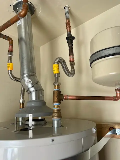 Water heater installation and plumbing repair in Forsyth
